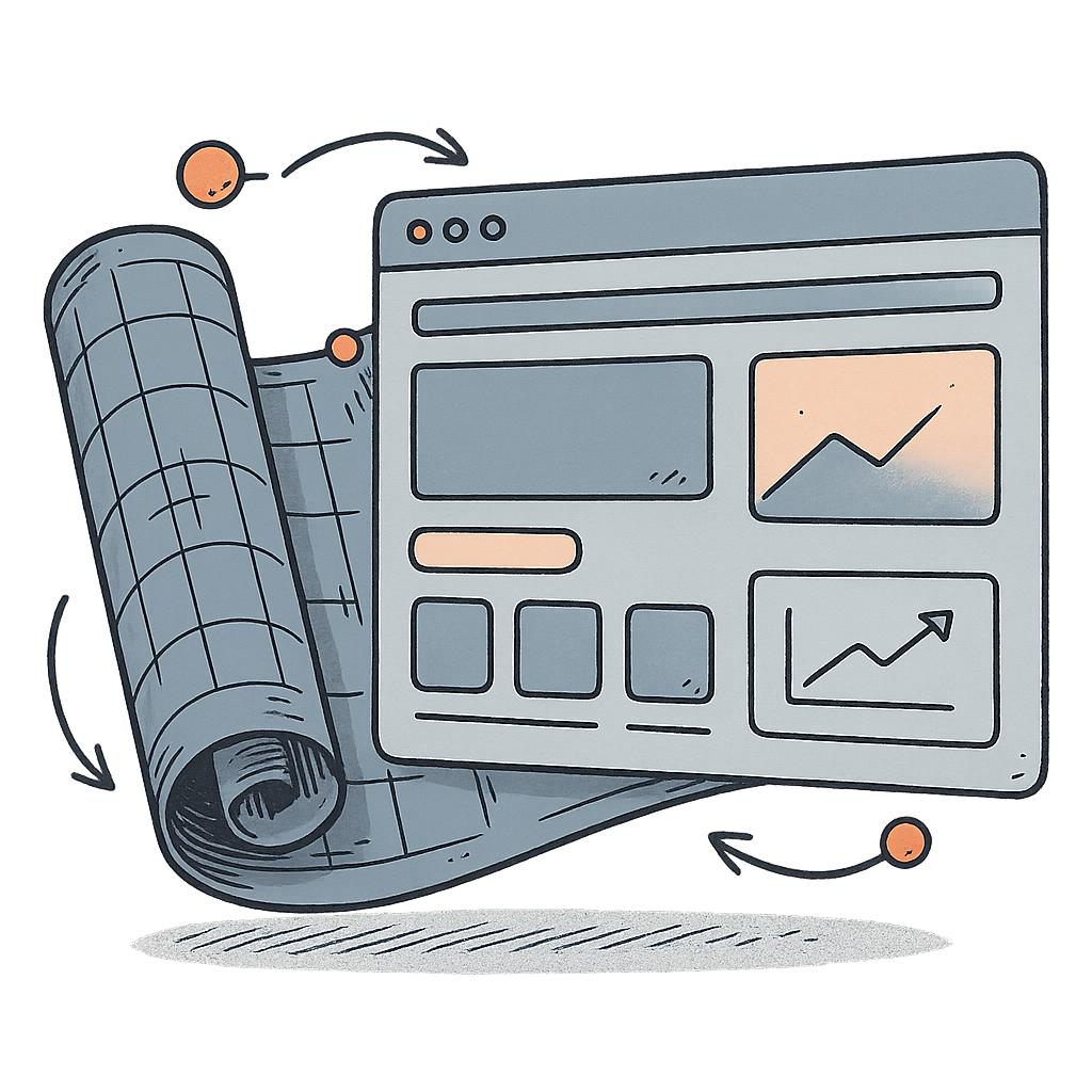 Web Design Illustration